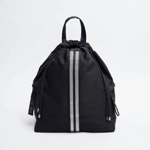Load image into Gallery viewer, ACE Bagpack color Black made with ECONYL® regenerated nylon
