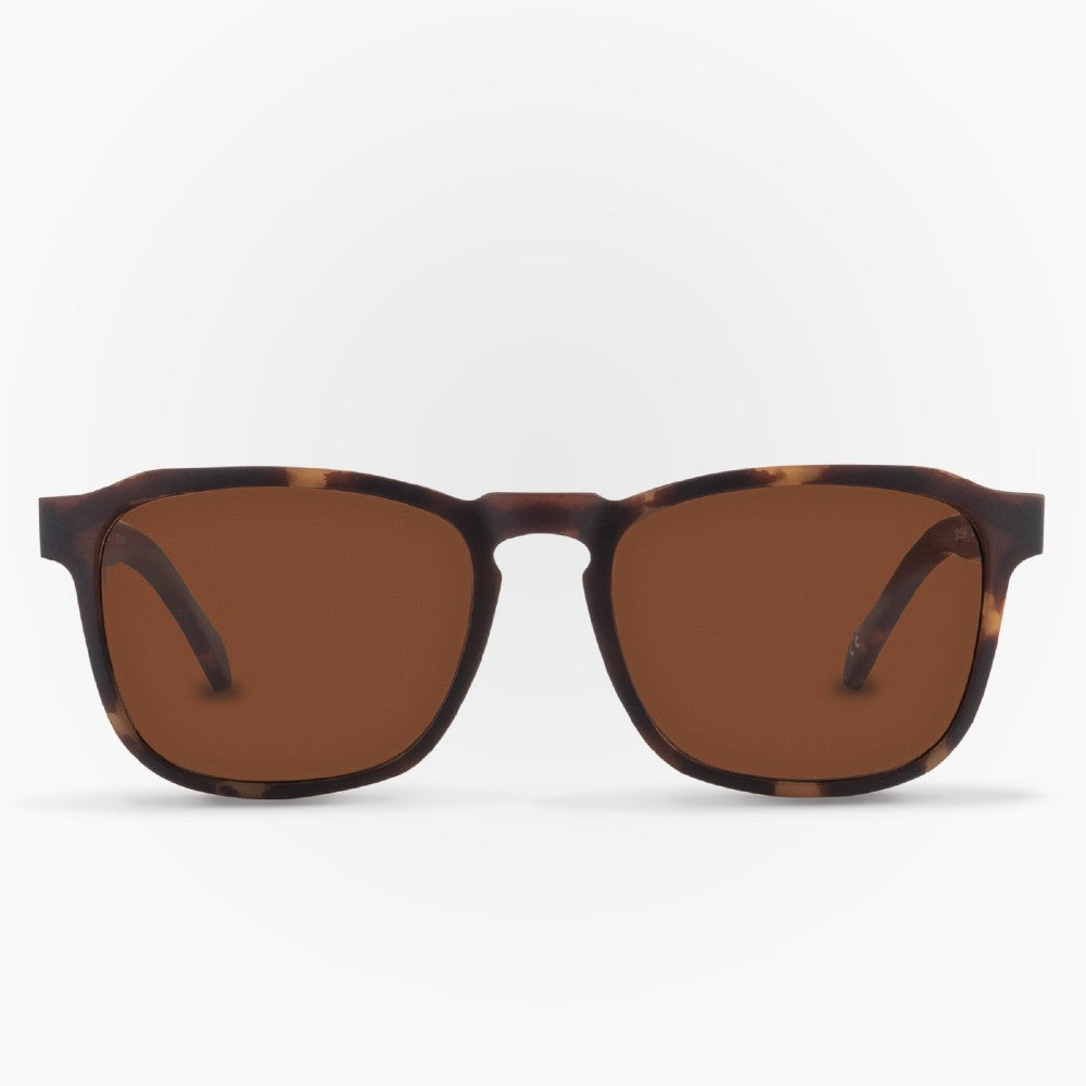 Sunglasses Calbuco Karun color Havana Brown made with ECONYL® regenerated nylon