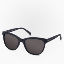Load image into Gallery viewer, Side view of the Sunglasses Osorno Karun color Black made with ECONYL® regenerated nylon
