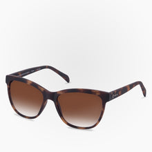 Load image into Gallery viewer, Side view of the Sunglasses Osorno Karun color Havana Brown made with ECONYL® regenerated nylon
