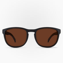 Load image into Gallery viewer, Sunglasses Tagua Tagua Karun color Black and Brown made with ECONYL® regenerated nylon
