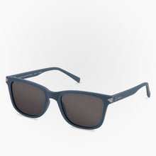 Load image into Gallery viewer, Side view of the Sunglasses Zorro Karun color Blue made with ECONYL® regenerated nylon
