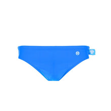 Load image into Gallery viewer, Children&#39;s Swim Brief Mermazing color Pale blue made with ECONYL® regenerated nylon
