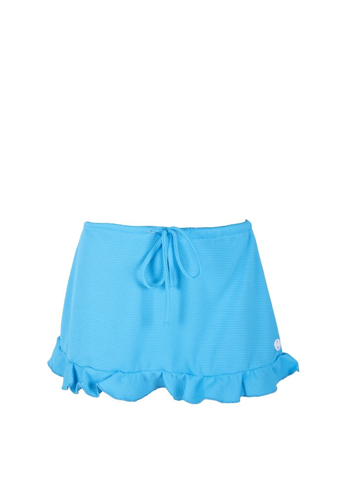Aurora Skirt (Rainbow Baby Collection) Bikini Mermazing color Pale Blue made with ECONYL® regenerated nylon