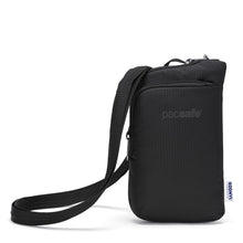 Load image into Gallery viewer, Pacsafe Daysafe Anti-Theft Tech Crossbody color Black made with ECONYL® regenerated nylon
