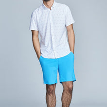 Load image into Gallery viewer, The Triton Short Pant State Of Matter color Aqua made with ECONYL® regenerated nylon
