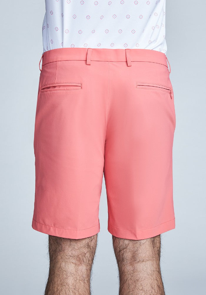 Back view of The Triton Short Pant State Of Matter color Canyon Rose made with ECONYL® regenerated nylon