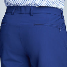 Load image into Gallery viewer, Detail of The Triton Short Pant State Of Matter color Deep Navy made with ECONYL® regenerated nylon
