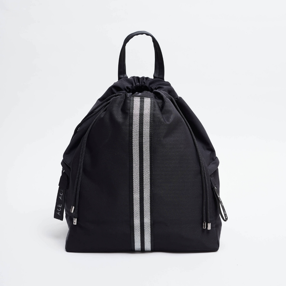 ACE Bagpack color Black made with ECONYL® regenerated nylon