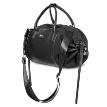 Load image into Gallery viewer, The Gallery Duffel Bag aoife® color Black made with ECONYL® regenerated nylon
