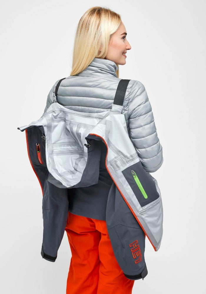 Back view of the Steamboat Shell Hey Sport color Grey made with ECONYL® regenerated nylon