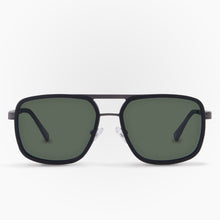 Load image into Gallery viewer, Sunglasses Coipo Karun color Black made with ECONYL® regenerated nylon
