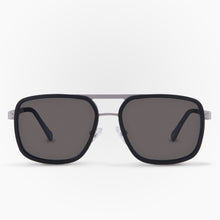 Load image into Gallery viewer, Sunglasses Coipo Karun color Black Dark made with ECONYL® regenerated nylon
