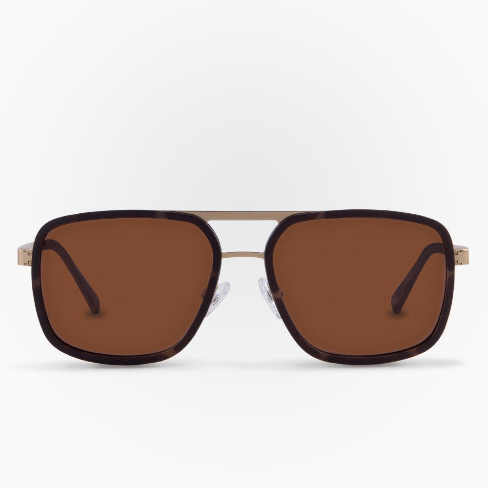 Sunglasses Coipo Karun color Havana Brown made with ECONYL® regenerated nylon