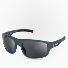 Load image into Gallery viewer, Side view of the Sunglasses Kona Karun color Blue made with ECONYL® regenerated nylon
