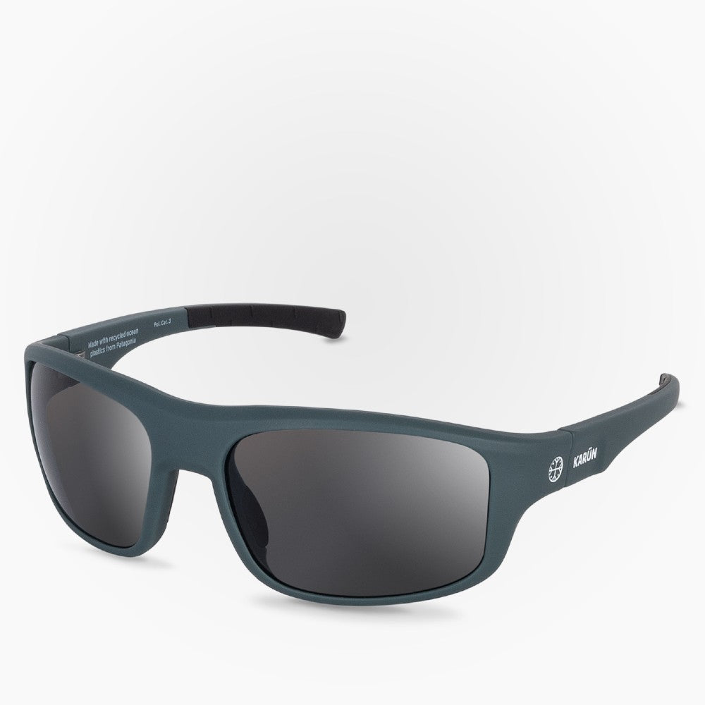Side view of the Sunglasses Kona Karun color Blue made with ECONYL® regenerated nylon