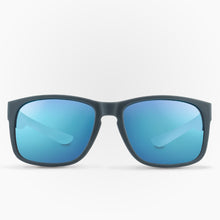 Load image into Gallery viewer, Sunglasses Lemu Karun color Blue made with ECONYL® regenerated nylon
