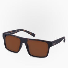 Load image into Gallery viewer, Side view of the Sunglasses Octay Karun color Havana Brown made with ECONYL® regenerated nylon
