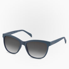 Load image into Gallery viewer, Side view of the Sunglasses Osorno Karun color Blue made with ECONYL® regenerated nylon
