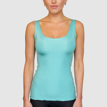 Load image into Gallery viewer, Ribbed Reversible Scoop Tank
