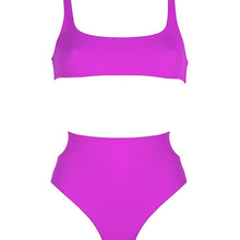 Load image into Gallery viewer, Antigua (Rainbow Collection) Bikini Mermazing color Fuchsia made with ECONYL® regenerated nylon
