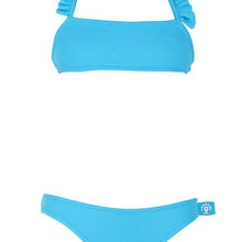 Load image into Gallery viewer, Aurora (Rainbow Baby Collection) Bikini Mermazing color Pale blue made with ECONYL® regenerated nylon
