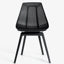 Load image into Gallery viewer, Front view of the noho move™ chair by noho color black made with ECONYL® regenerated nylon
