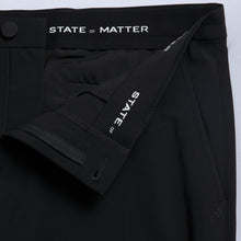 Load image into Gallery viewer, Detail of The Triton Pant State Of Matter color Black made with ECONYL® regenerated nylon
