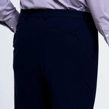 Load image into Gallery viewer, Detail of The Triton Pant State Of Matter color Deep Navy made with ECONYL® regenerated nylon
